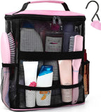 Mesh Shower Caddy, Portable HangingTravel Toiletry Bag Dorm Room Essentials by NOBLIGOAL