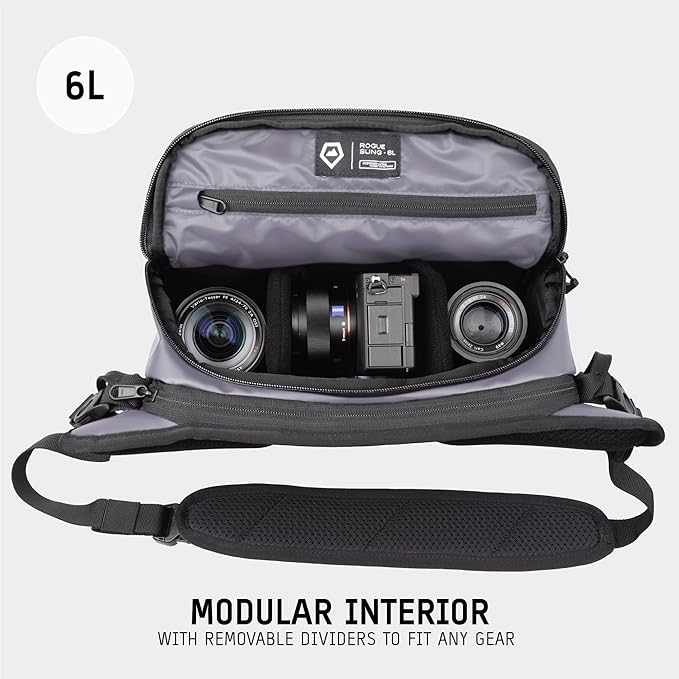 WANDRD ROGUE V1 6L Sling: Compact Camera Sling and Crossbody Bag - Image 2