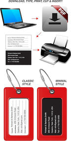 Luggage Tags Business Card Holder by TUFFTAAG - Image 5