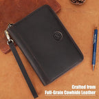 STAR VISTA Lorenzo Full Grain Leather Family Passport Wallet - Image 2