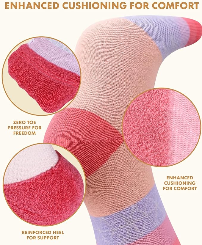 Thick Soft Cotton Compression Socks - Image 3