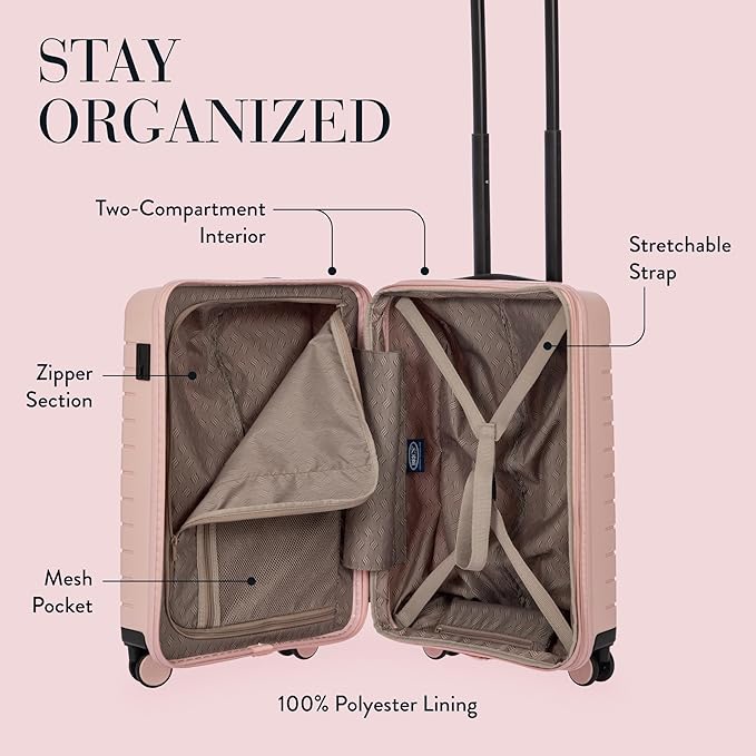 Bric's Milano By Bric's Ulisse 21" Expandable Spinner Pearl Pink One Size - Image 3