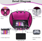 QOGiR Neoprene Multipurpose Beach Bag Tote - Image 3