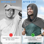 3 Pack Cooling Hoodie Towels for Neck and Face, UPF 50 Sun Protection & Instant - Image 4