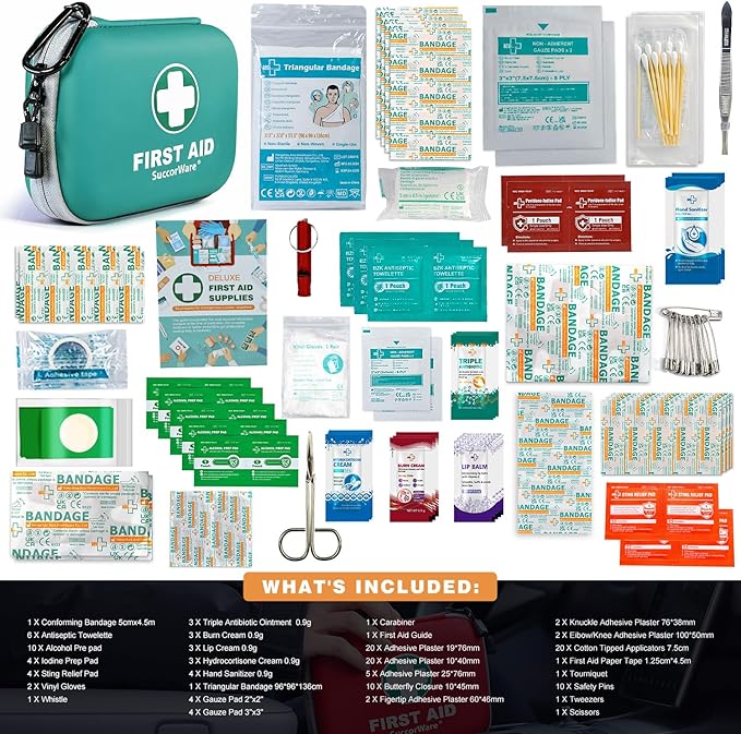 150 Pieces Mini First Aid Kit - Image 2