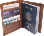 WANDERINGS Leather Travel Wallet - Image 2