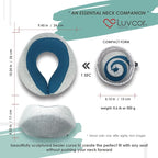 Premium Quality Memory Foam Travel Neck Pillow Bundle - Image 4