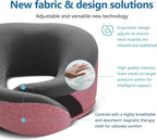 Pink Airplane Travel Pillow Set, 100% Pure Memory Foam Neck Pillow, Updated - Image 5