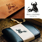 BULL GUARD Genuine Nappa Leather Trifold Wallet - Image 8