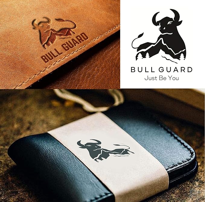 BULL GUARD Genuine Nappa Leather Trifold Wallet - Image 8