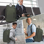 Business Backpack for Men Lightweight Commute Laptop Backpack Anti-Theft Water - Image 7