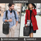 Opux 4 Bottle Insulated Wine Cooler Bag - Image 6