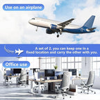 2-Pack Airplane Travel Footrest Hammock - Image 5