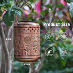 Solar Outdoor Lanterns, Sunflower GardenDecor LED Light Hanging Waterproof - Image 7