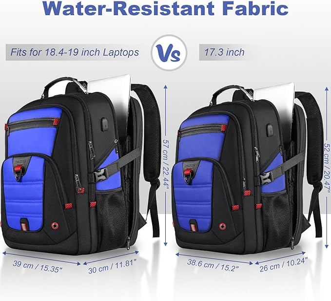 Z-MGKISS Gaming Laptop Travel Backpack Fits 18.4"-19" Laptops, Extra Large TSA - Image 3