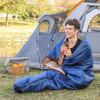 Amazon Basics 30°F Cool Weather Sleeping Bag, 75 Inches x 33 Inches - Image 6