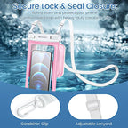 Niveaya [Floatable Floating Waterproof Phone Pouch 2 Pack-Up to 8.5", Large - Image 5