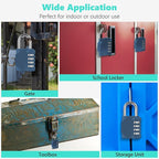 CL11BG Combination Lock, 4 Digit Outdoor Combination Padlock Set Your own - Image 7