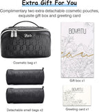 BOYATU Travel Makeup Bag for Women: Cosmetic Organizer Bag - Image 5