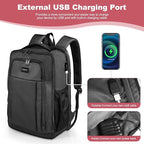 Travel Laptop Backpack for Men and Women, Business Anti Theft Slim Sturdy - Image 2