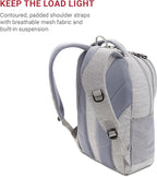 SwissGear Cecil 5505 Laptop Backpack, Light Grey - Image 5