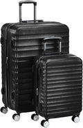 Amazon Basics 2 Piece Set With TSA Locks, Hardshell Suitcases With Four by AmazonBasics