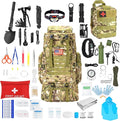 Survival Gear Professional Kit and Large Camping Backpack, First Aid Kit by Skywod