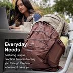 Osprey Quasar Commuter Backpack, Atlas Blue/Heather Grey - Image 6