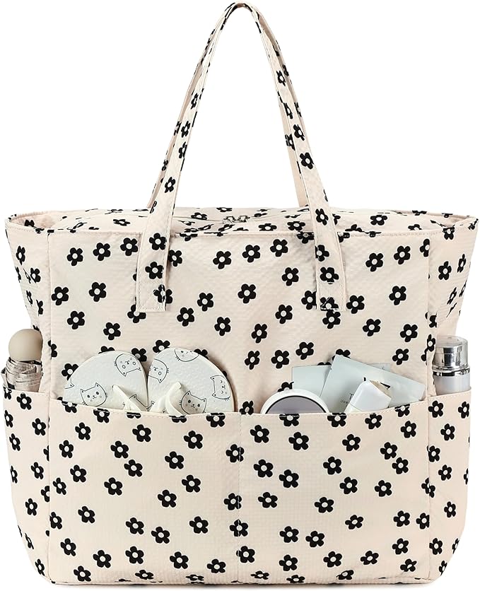 LEDAOU Beach Bag Waterproof Sandproof Women Tote Bag Pool Bag by LEDAOU