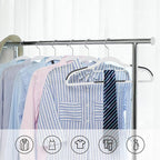 SONGMICS Pack of 30 Coat Hangers, Space-Saving Plastic Clothes Hangers - Image 3