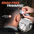 Fagaci Professional Hair Trimmers for Men, Zero Gap Trimmer with Powerful Motor, Hair Detailer Trimmer Cordless, Hair Edger for Barber