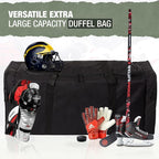 Jetstream Heavy Duty Multi Pocket Durable Sports Gym Equipment Travel Duffel Bag - Image 10
