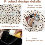 LEDAOU Beach Bag Waterproof Sandproof Women Tote Bag Pool Bag - Image 6