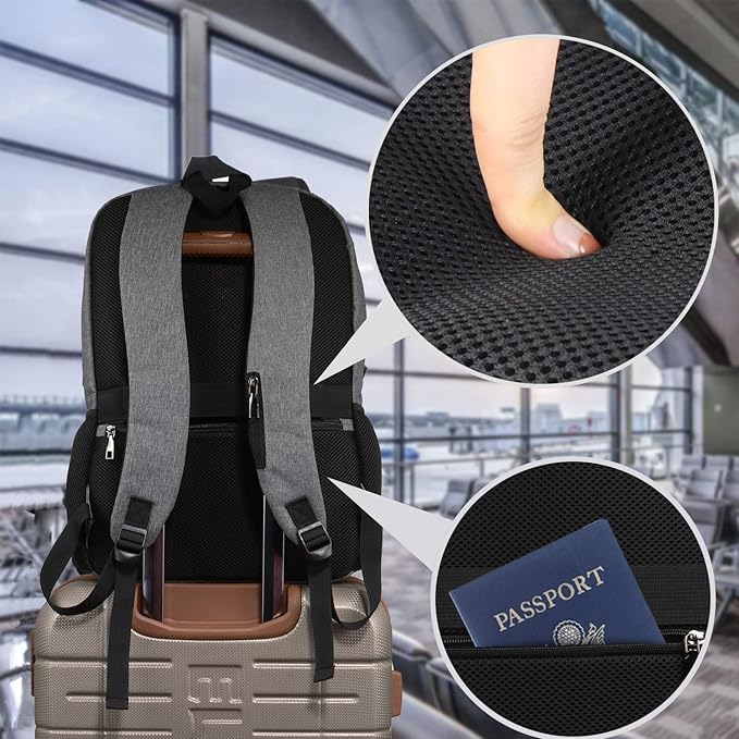 Laptop Backpack for Men Women, Travel Business Backpack - Image 6