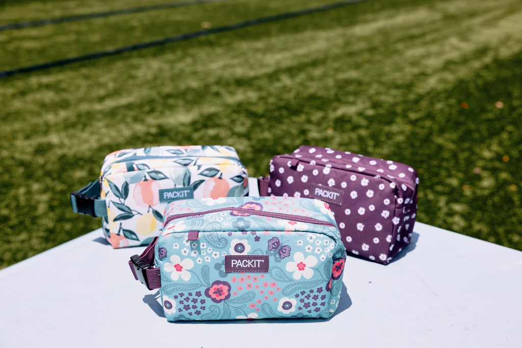 Freezable Snack Box (Ditsy Daisy Plum / Medium)