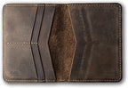 PEGAI Standard Full Grain Crazy Horse Leather Passport Holder | Custom Travel - Image 3