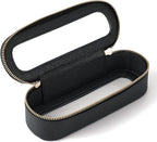 Aveniee Slim Clear Makeup Brush Bag, Small Cosmetic Brush Holder, Mini Toiletry by Aveniee
