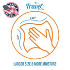 Hand Sanitizing Travel Wipes – 30ct Individually Wrapped | Fresh Citrus Scent - Image 6
