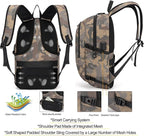 Tzowla Travel Laptop Backpack Water Resistant Anti-Theft Bag - Image 4