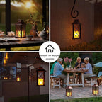 Outdoor Solar Lanterns, Waterproof Hanging Lantern - Image 6