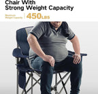 ALPHA CAMP Oversized Camping Chair Heavy Duty Lawn Chair - Image 4