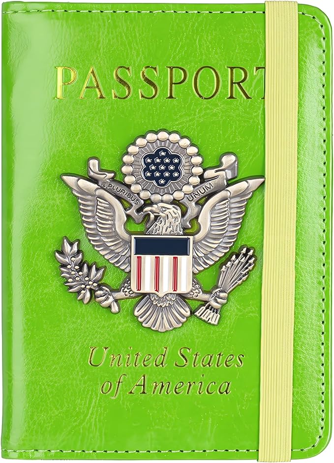 Passport Holder for Travel Passport Cover for Men Passport Wallet Case by Familiescancome