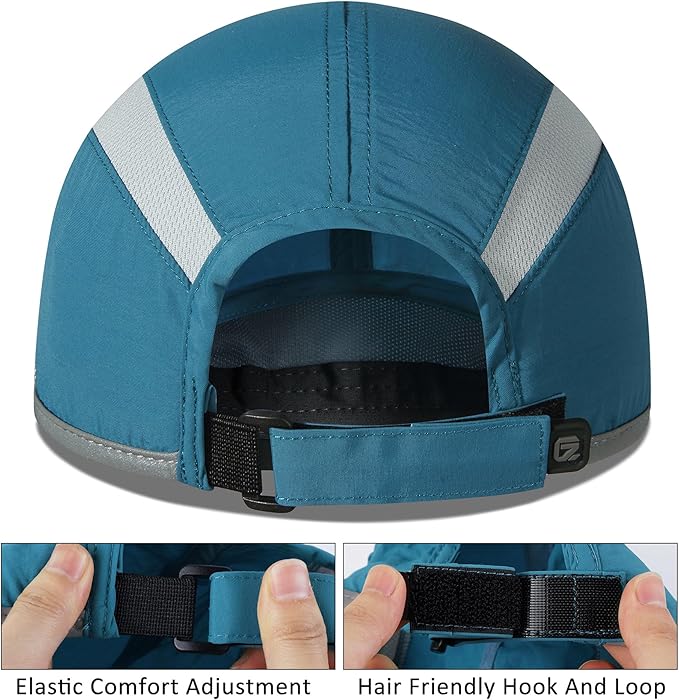 GADIEMKENSD Reflective Folding Outdoor Hat Unstructured Design UPF 50+ Sun - Image 3