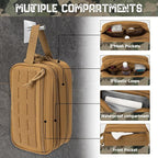 QT&QY Tactical Toiletry Bag For Men Hygiene Bag EDC Military Tool Molle Pouches - Image 4