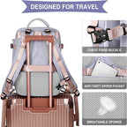 coowoz Large Travel Backpack For Women Men, Carry On Backpack Flight Approved - Image 6