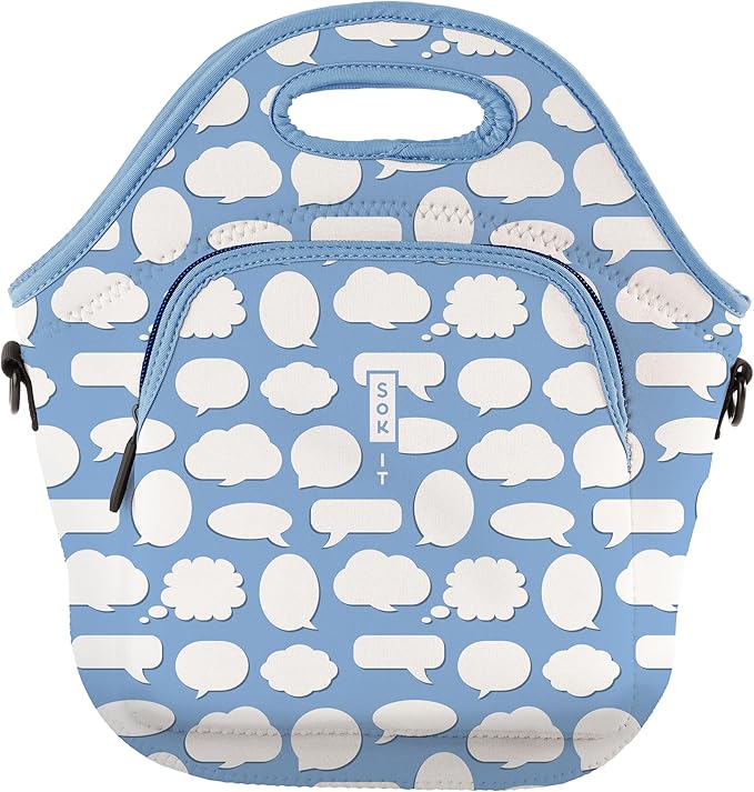 Sok It LunchTote Zippered Bag Insulated Neoprene Caddy by SokIt