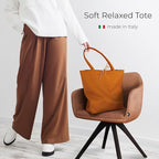 Italian Calf Leather Tote for Women - Image 4