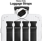 Luggage Straps for Suitcases TSA Approved Travel Belt 8 Pack by Chelmon - Image 3