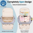 4 in 1 Convertible Diaper Bag Backpack, Waterproof Baby Diaper Bag - Image 6
