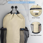 BALEINE 120L Laundry Bag Backpack, 900D Oxford Fabric Large Travel Laundry Bags - Image 3
